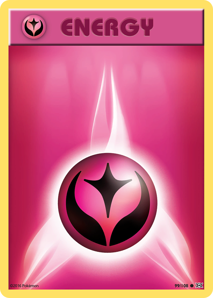 Fairy Energy – Evolutions 99/108 Pokémon card