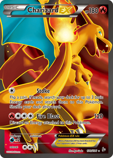 Charizard-EX - Flashfire 100
