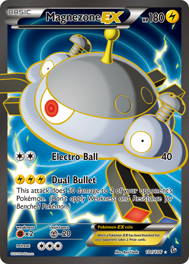 Magnezone-EX – Flashfire 101/106 Pokémon card