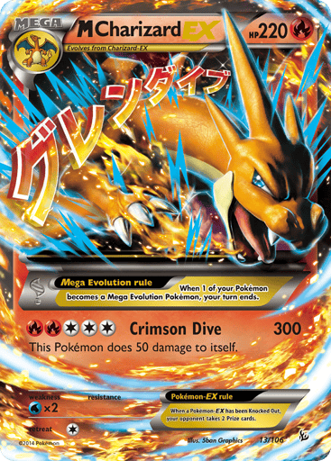 M Charizard-EX - Flashfire 13