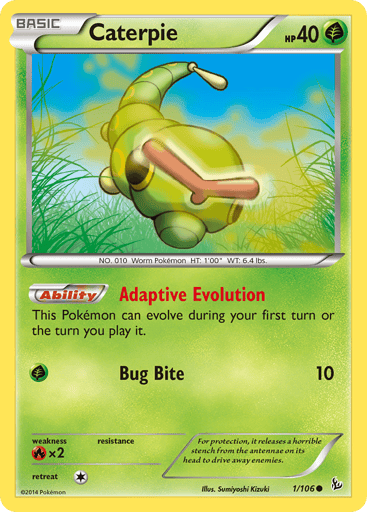 Caterpie - Flashfire 1