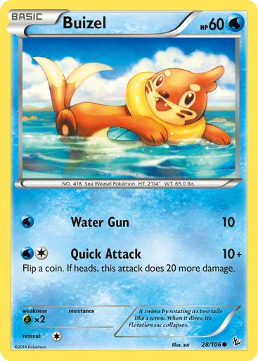 Buizel - Flashfire 28