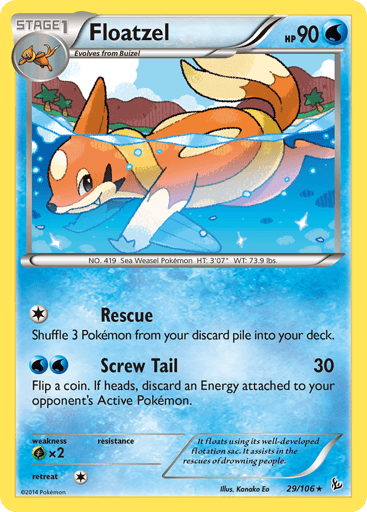Floatzel - Flashfire 29