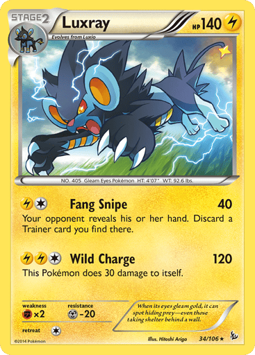 Luxray - Flashfire 34
