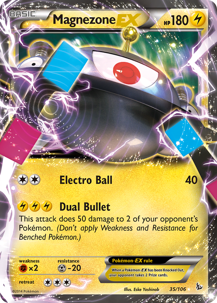 Magnezone-EX – Flashfire 35/106 Pokémon card
