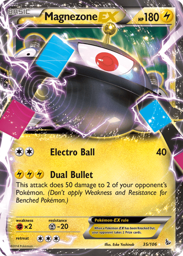 Magnezone-EX - Flashfire 35