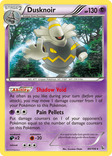 Dusknoir - Flashfire 40