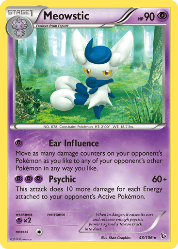Meowstic - Flashfire 43
