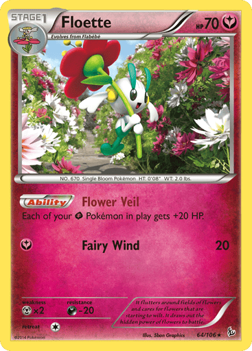 Floette - Flashfire 64