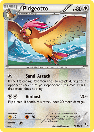 Pidgeotto - Flashfire 76
