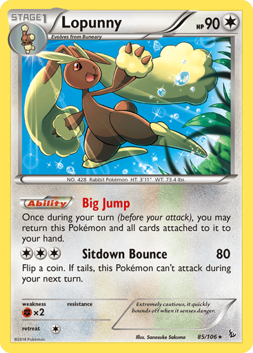 Lopunny - Flashfire 85