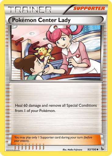Pokémon Center Lady - Flashfire 93