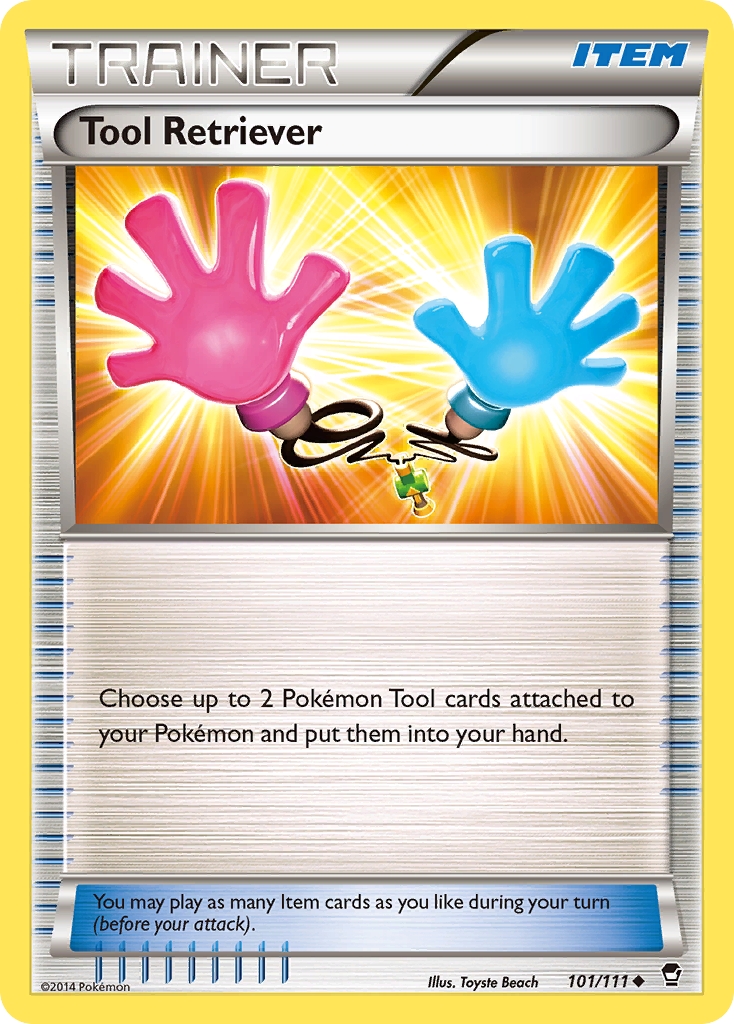 Tool Retriever – Furious Fists 101/111 Pokémon card