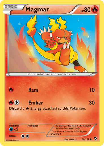 Magmar - Furious Fists 10