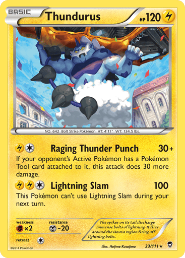 Thundurus - Furious Fists 33