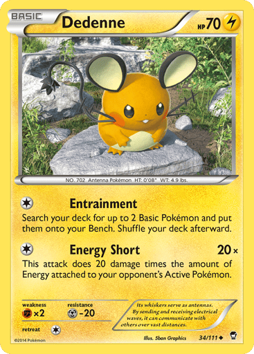 Dedenne - Furious Fists 34