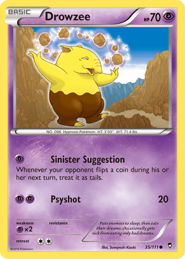 Drowzee - Furious Fists 35