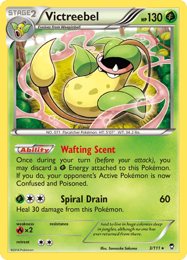 Victreebel - Furious Fists 3