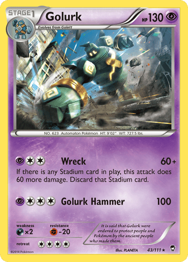 Golurk - Furious Fists 43