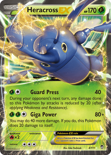 Heracross-EX - Furious Fists 4