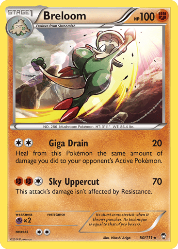Breloom - Furious Fists 50