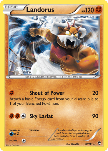 Landorus - Furious Fists 58
