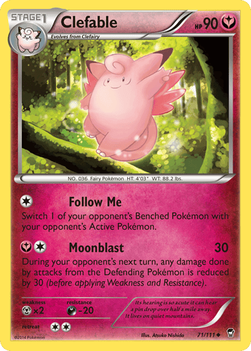 Clefable - Furious Fists 71