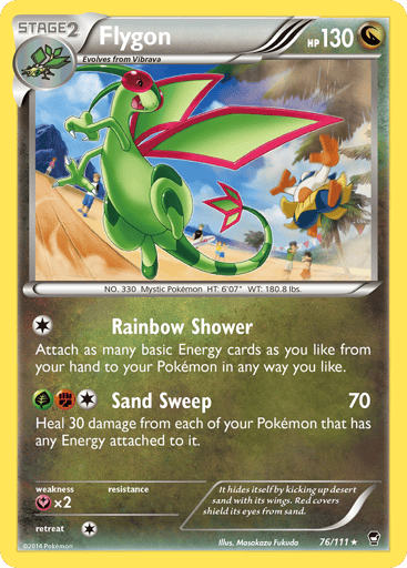 Flygon - Furious Fists 76
