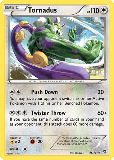 Tornadus - Furious Fists 86