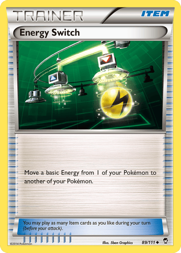 Energy Switch - Furious Fists 89