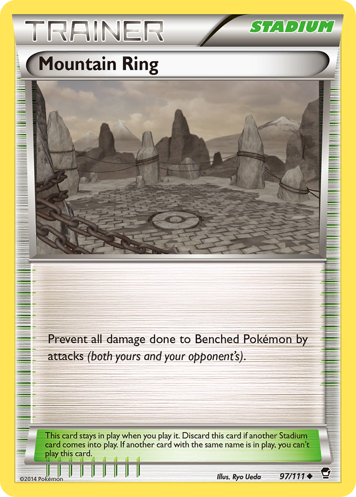 Mountain Ring – Furious Fists 97/111 Pokémon card