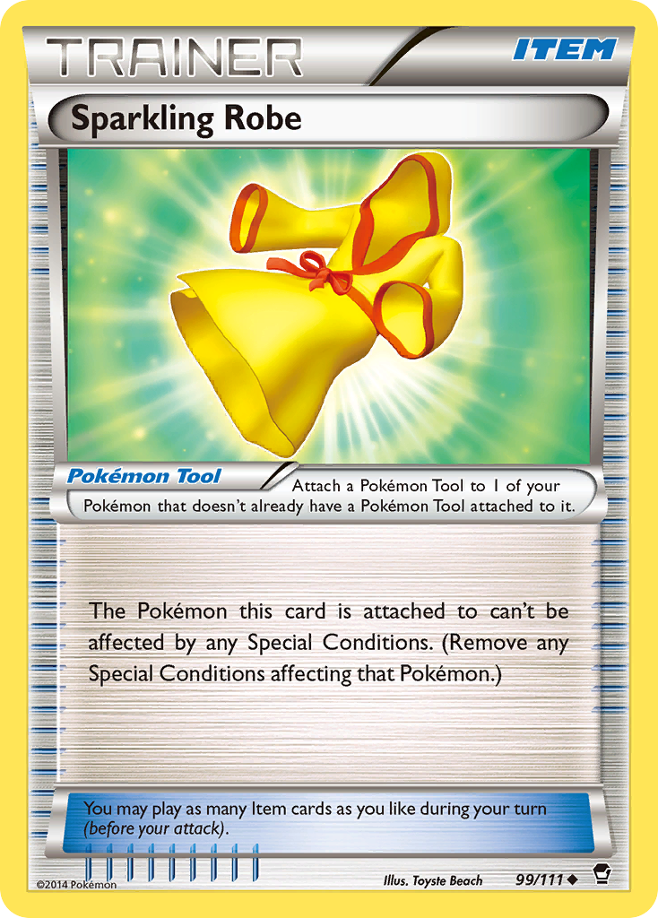 Sparkling Robe – Furious Fists 99/111 Pokémon card