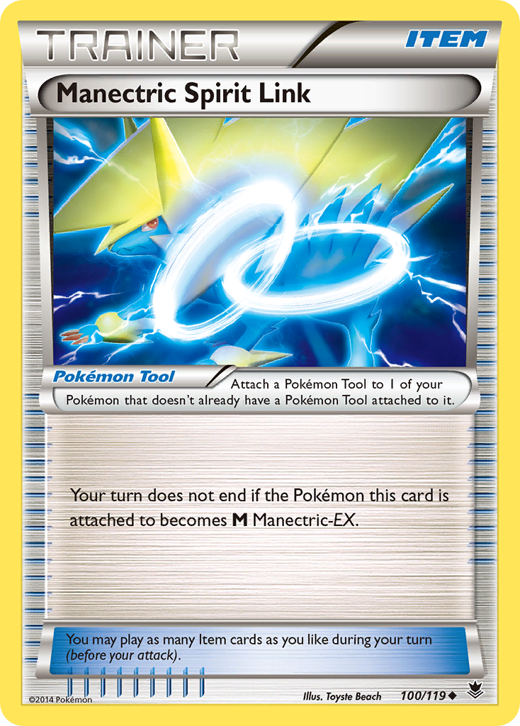 Manectric Spirit Link – Phantom Forces 100/119 Pokémon card