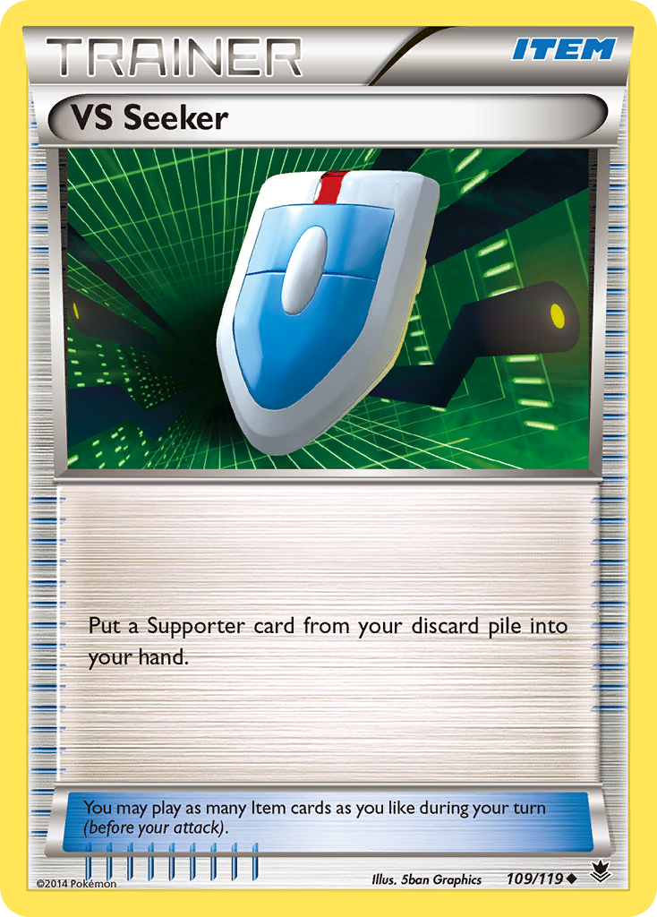 VS Seeker – Phantom Forces 109/119 Pokémon card