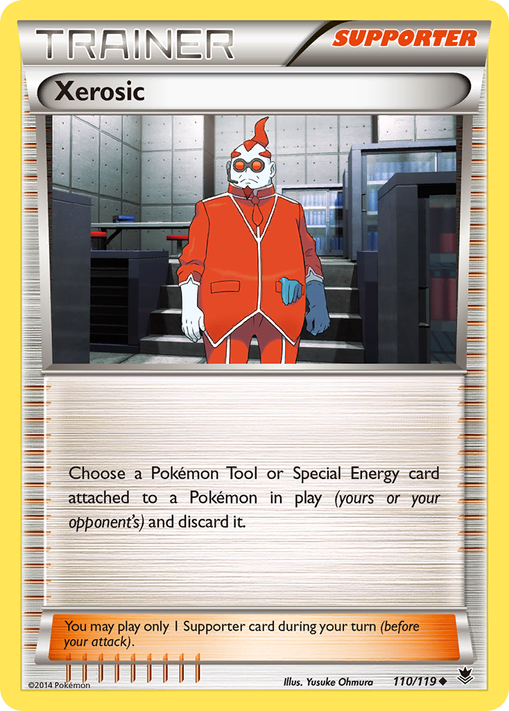 Xerosic – Phantom Forces 110/119 Pokémon card