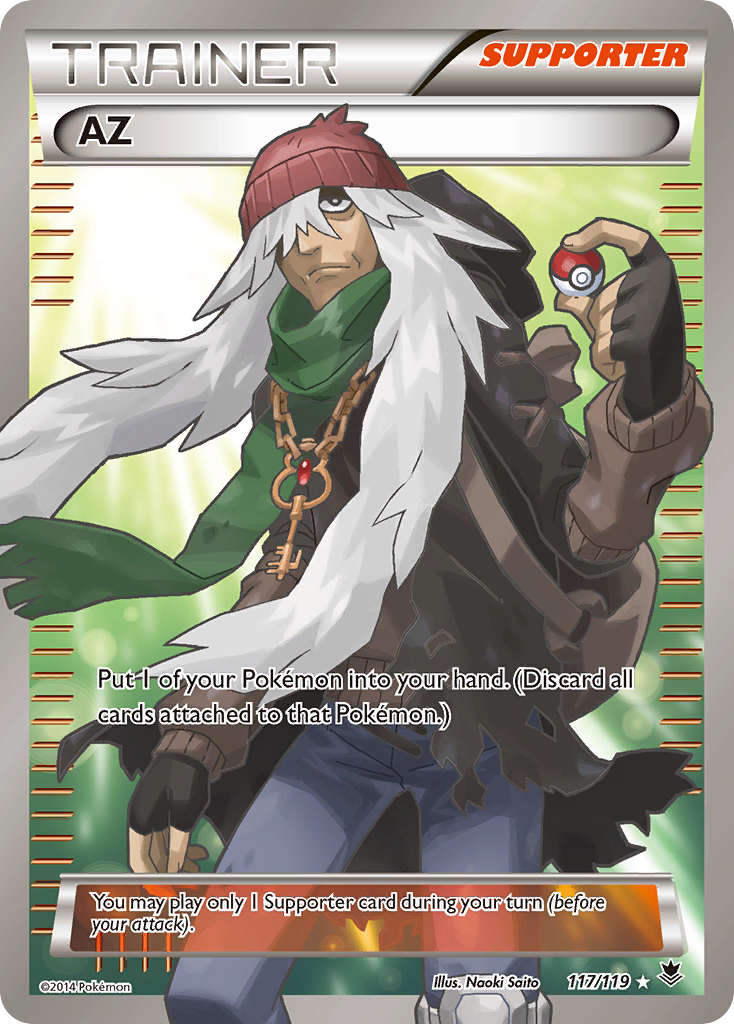 AZ – Phantom Forces 117/119 Pokémon card