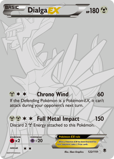 Dialga-EX - Phantom Forces 122