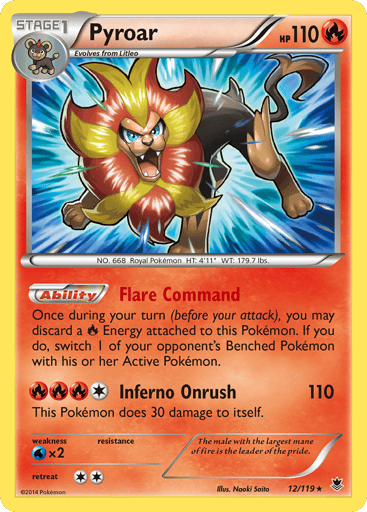 Pyroar - Phantom Forces 12