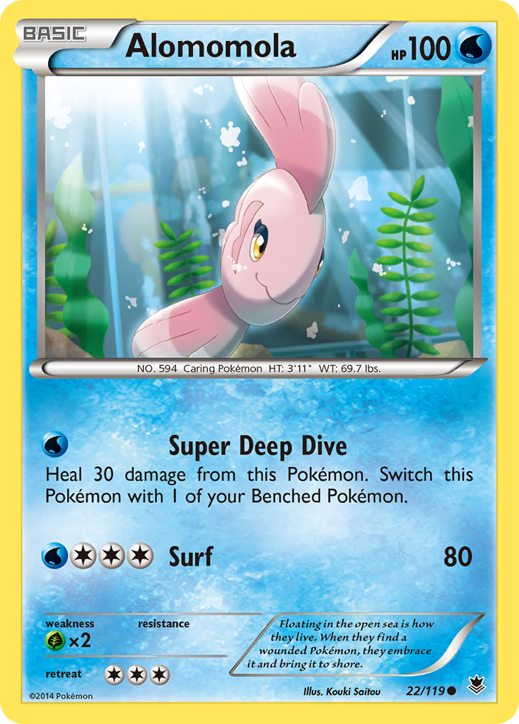 Alomomola – Phantom Forces 22/119 Pokémon card
