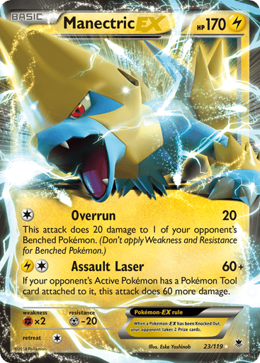 Manectric-EX - Phantom Forces 23
