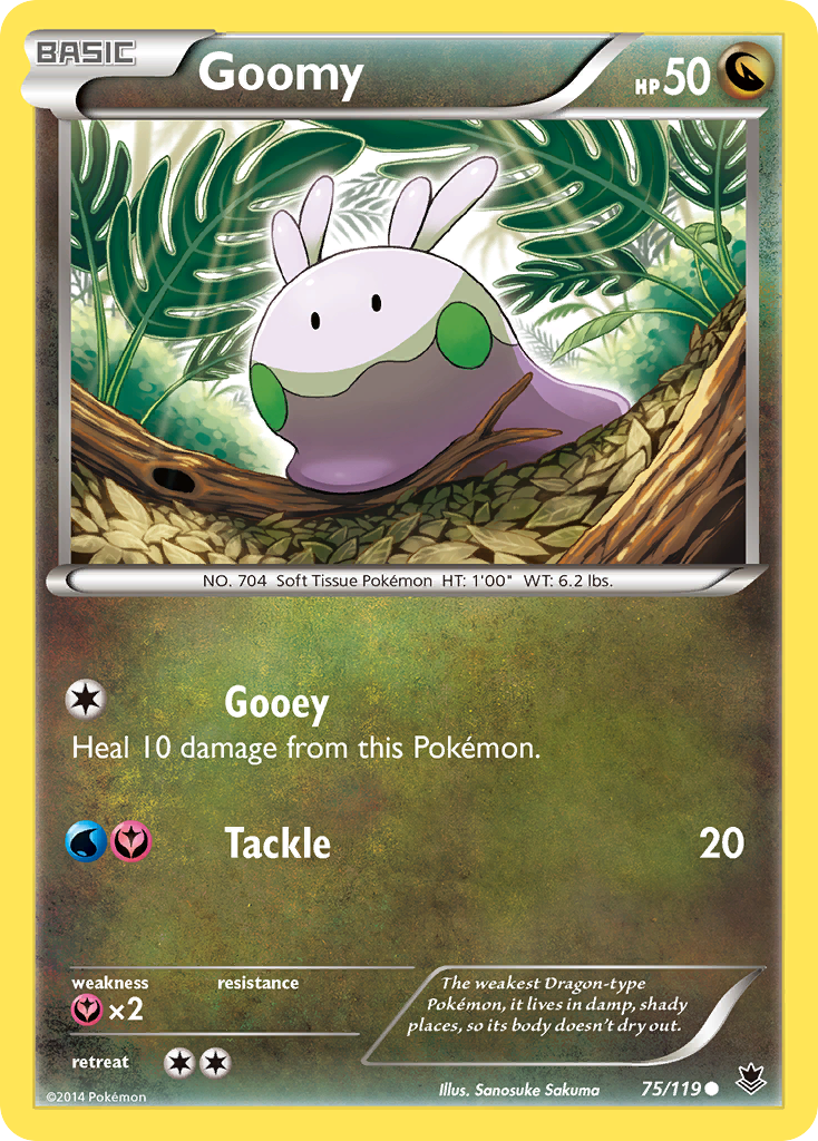 Goomy – Phantom Forces 75/119 Pokémon card