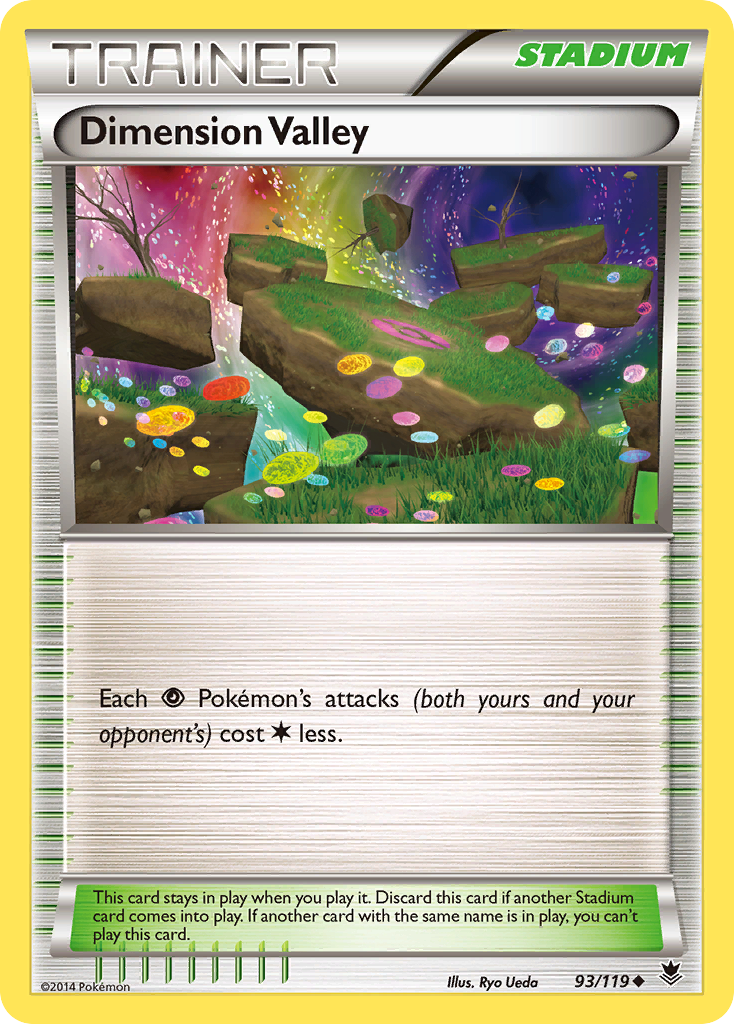 Dimension Valley – Phantom Forces 93/119 Pokémon card