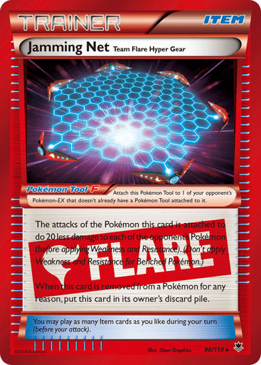 Jamming Net Team Flare Hyper Gear - Phantom Forces 98