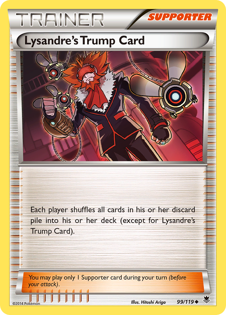 Lysandre's Trump Card – Phantom Forces 99/119 Pokémon card