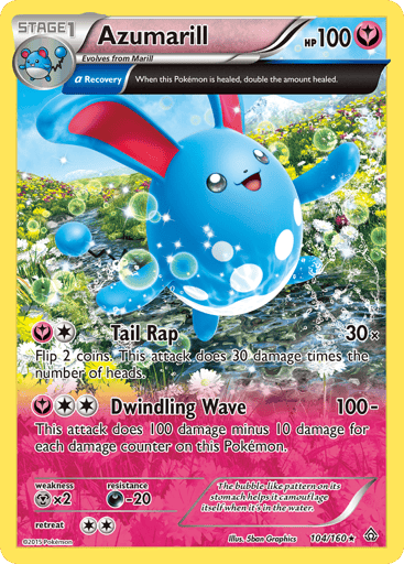 Azumarill - Primal Clash 104
