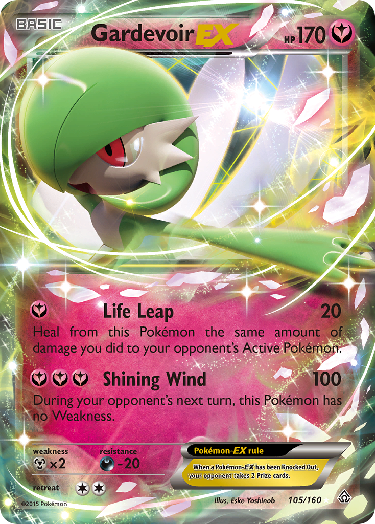 Gardevoir-EX – Primal Clash 105/160 Pokémon card