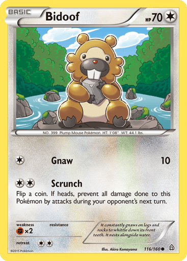 Bidoof - Primal Clash 116