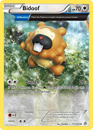 Bidoof - Primal Clash 117