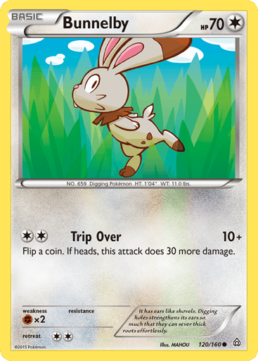 Bunnelby - Primal Clash 120