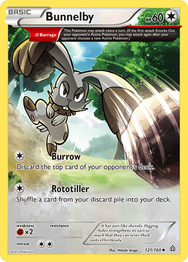 Bunnelby - Primal Clash 121